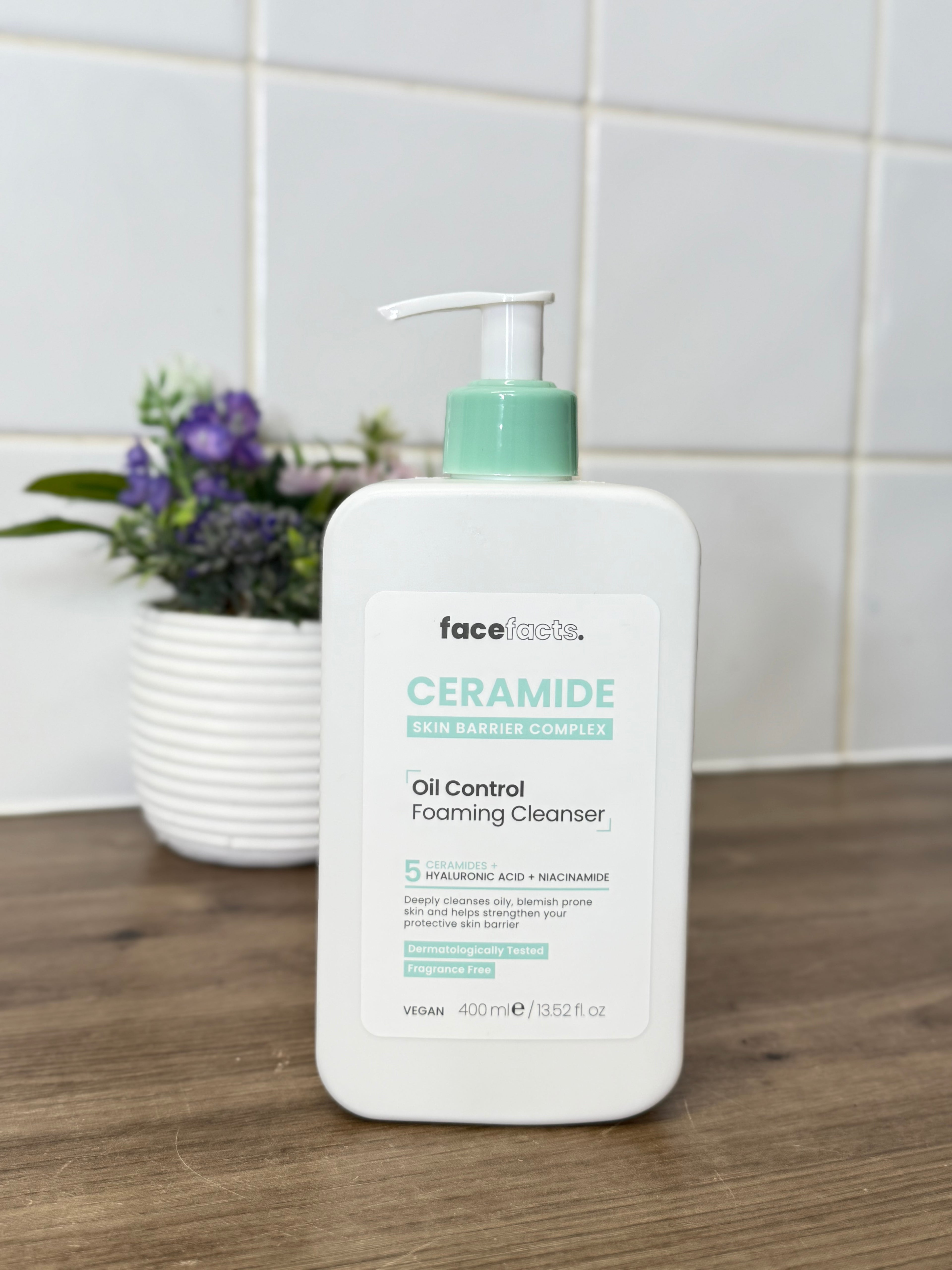 Face Facts Ceramide Oil Control Foaming Cleanser