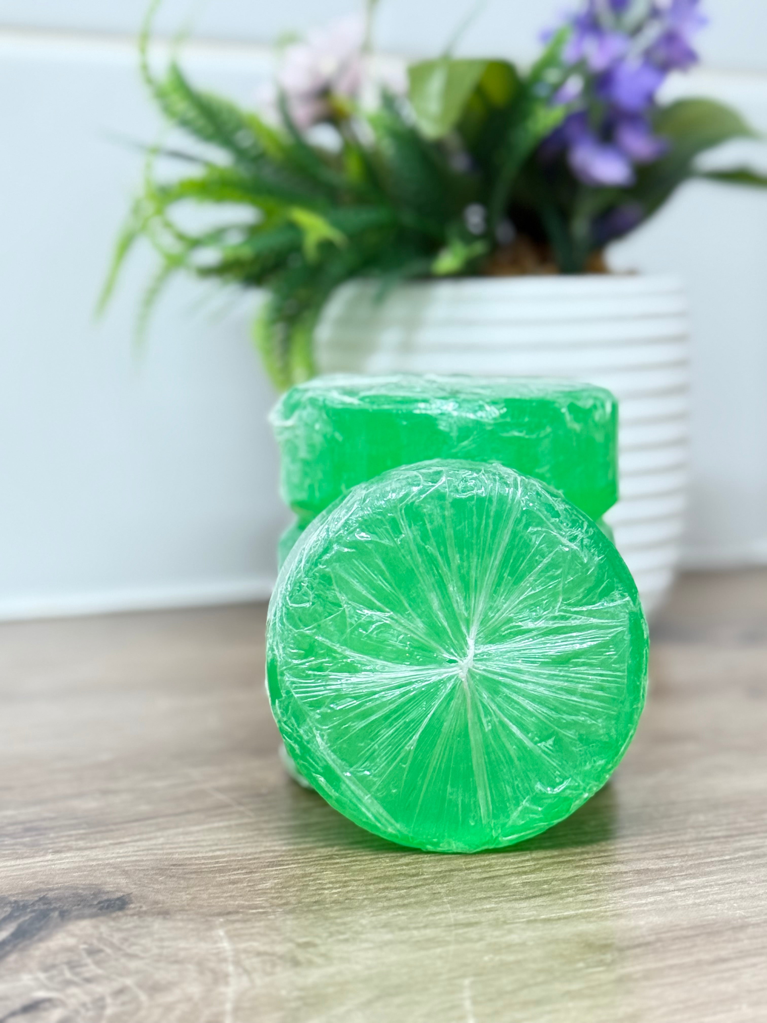 Lemon face soap