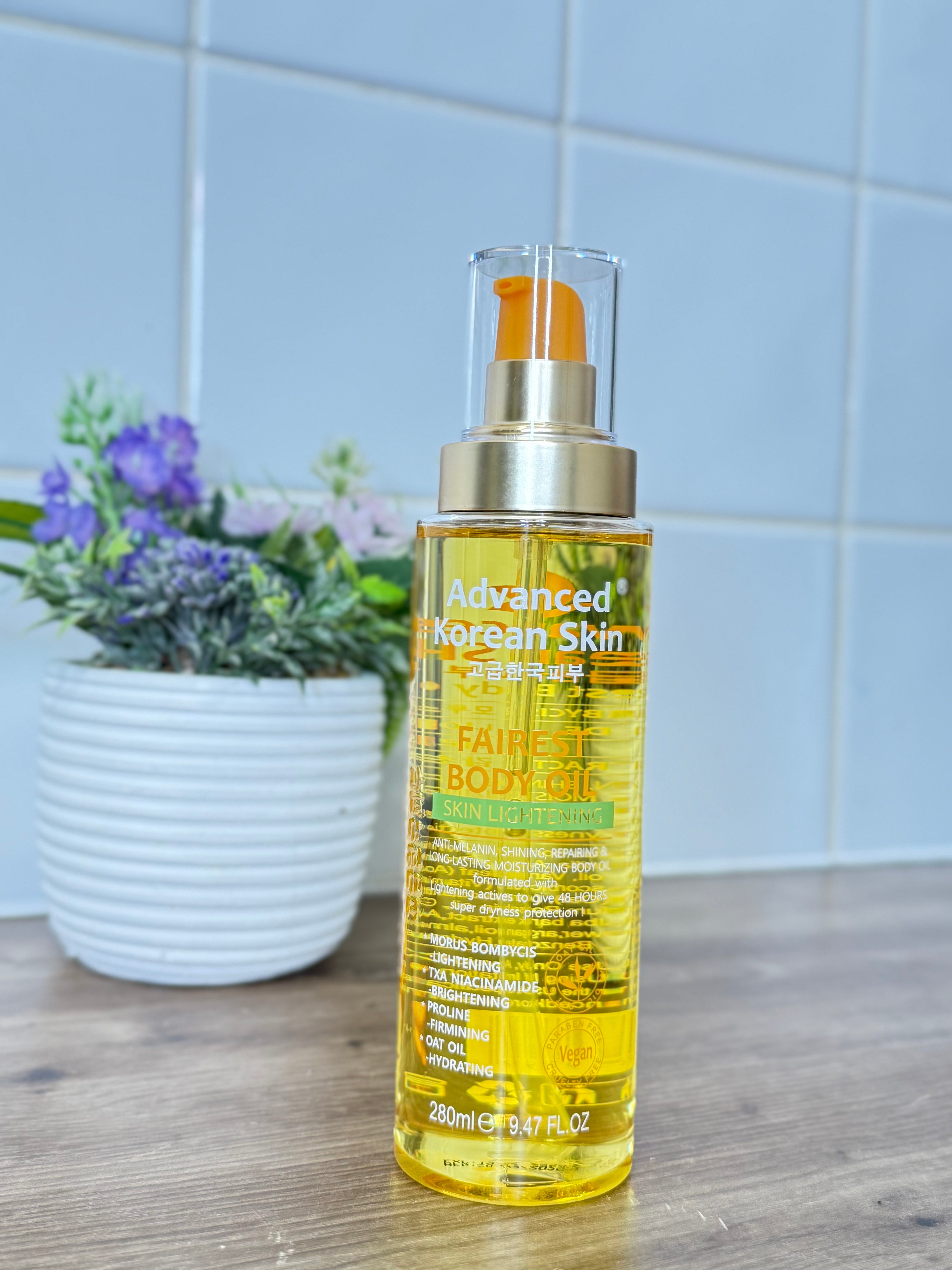 Advanced Korean Skin Fairest Body Oil