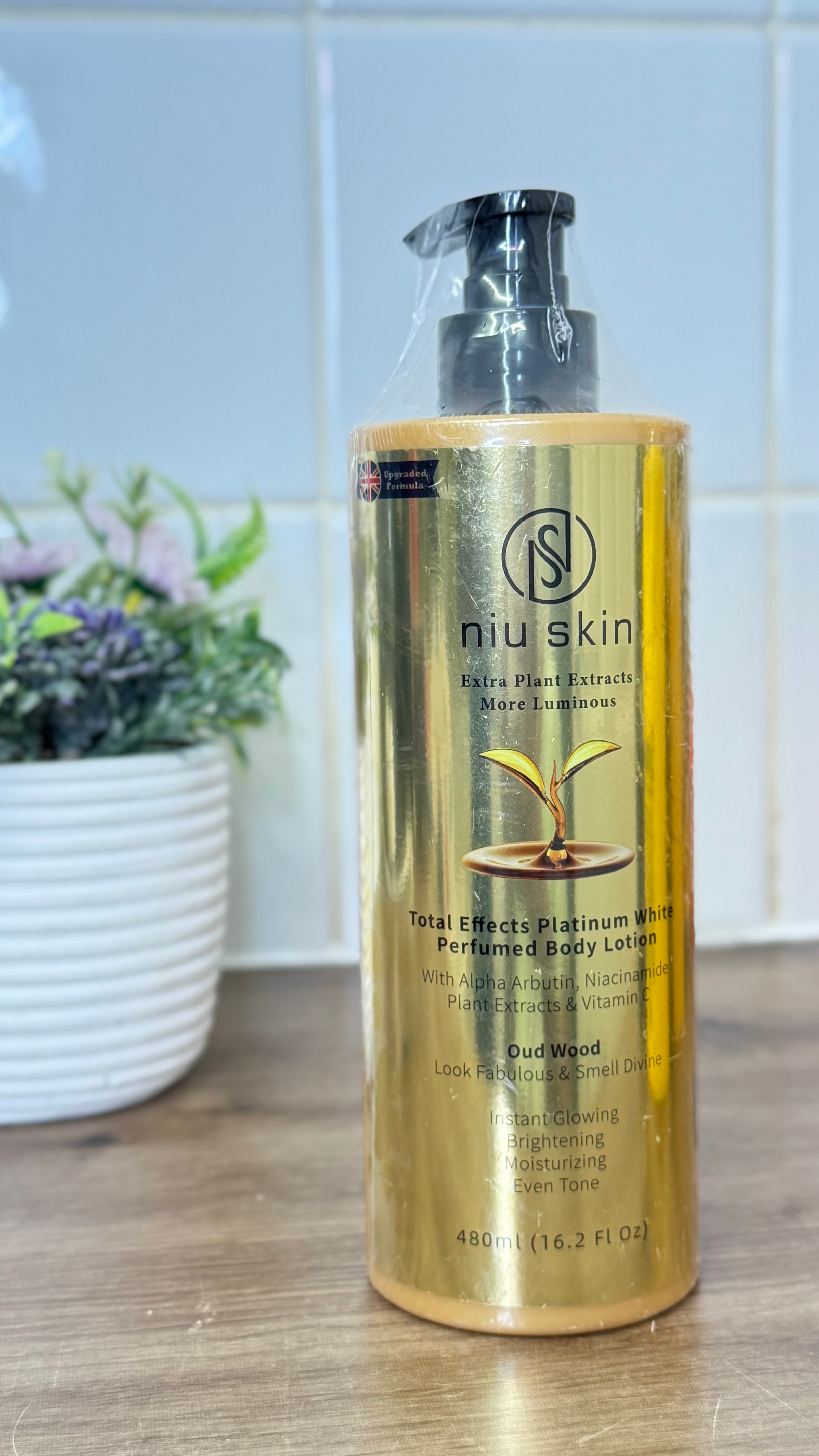 Niu Skin Platinum White Perfumed Body Lotion