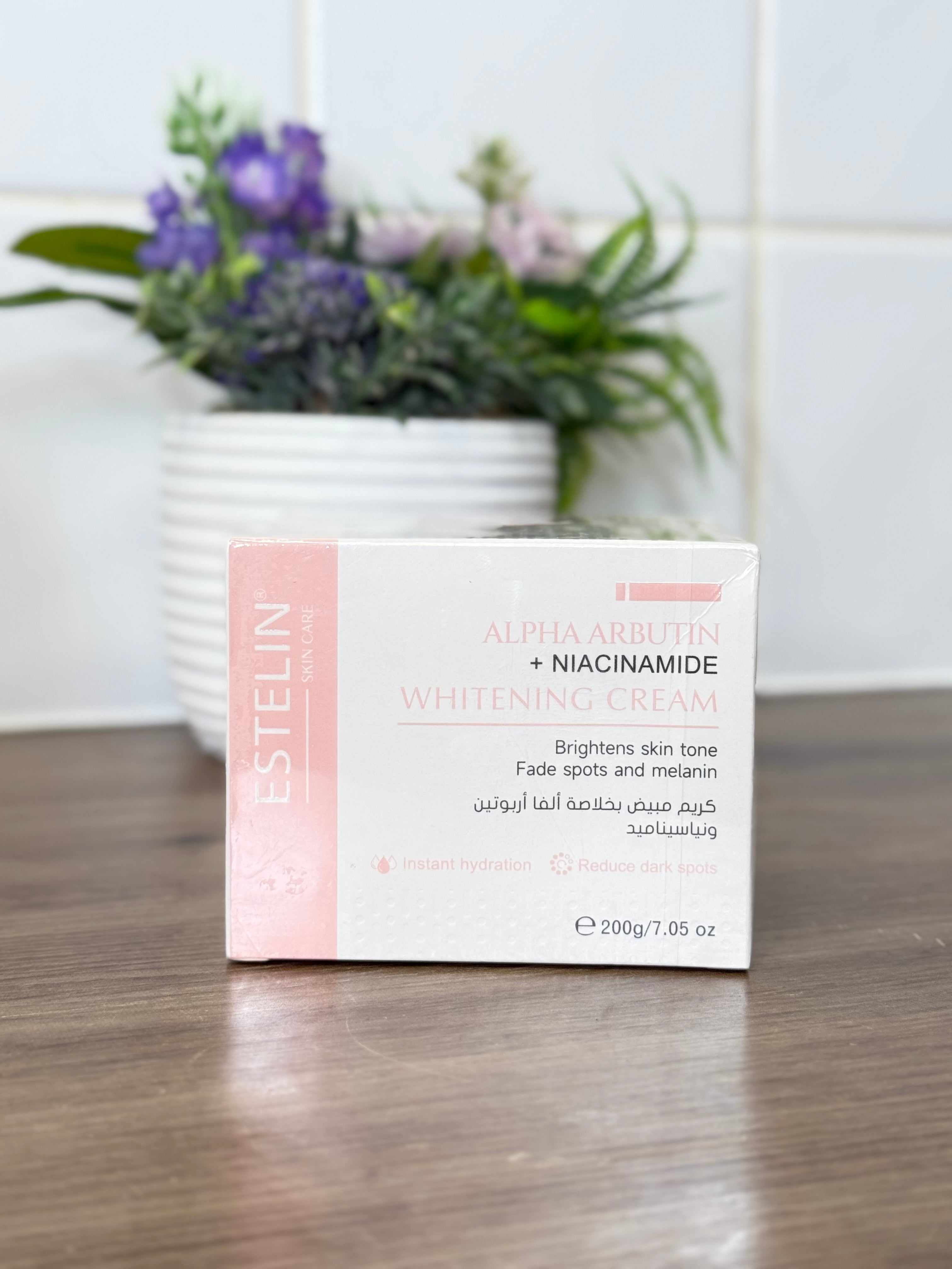 Estelin Alpha Arbutin + Niacinamide Whitening Cream