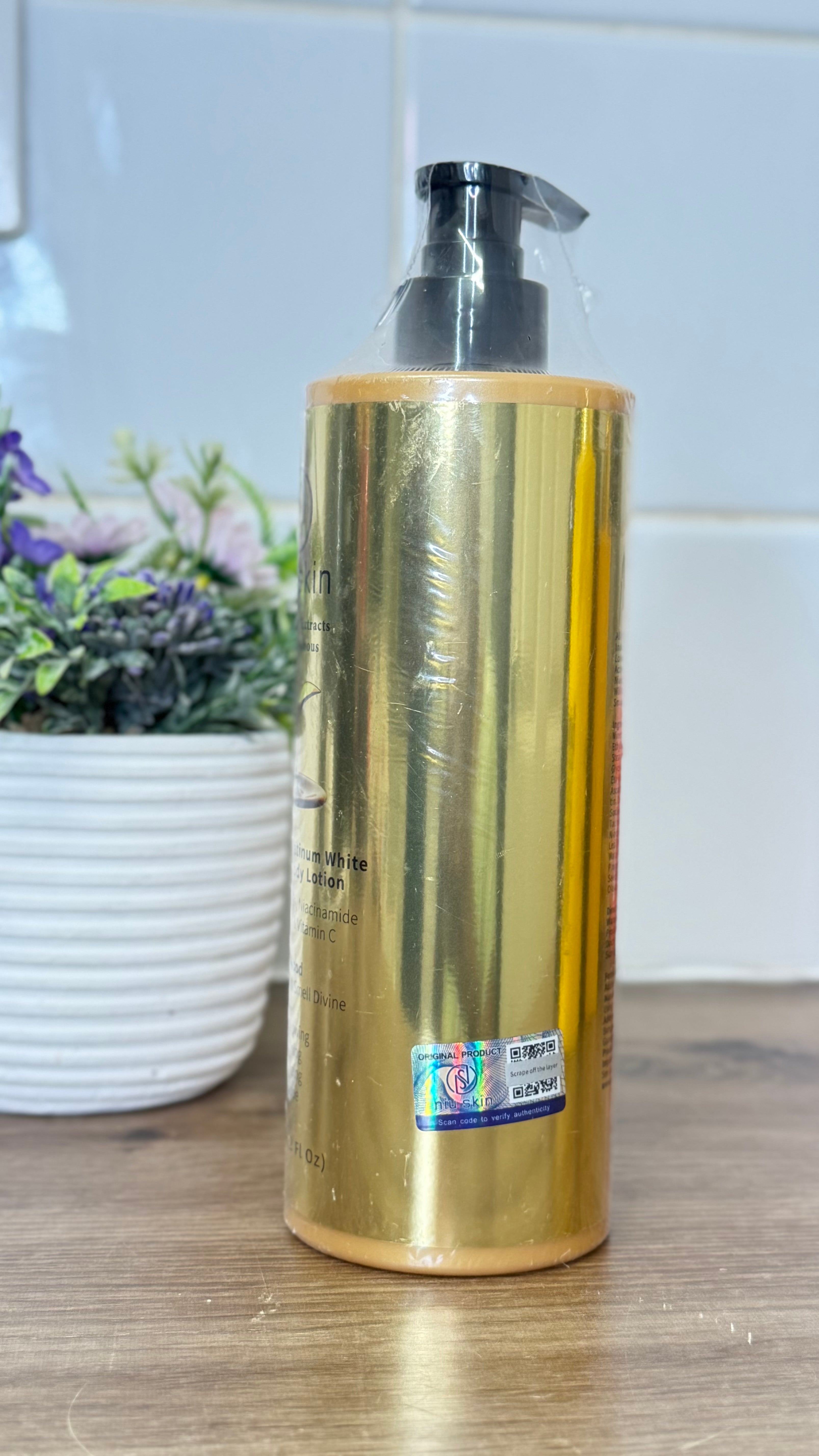 Niu Skin Platinum White Perfumed Body Lotion